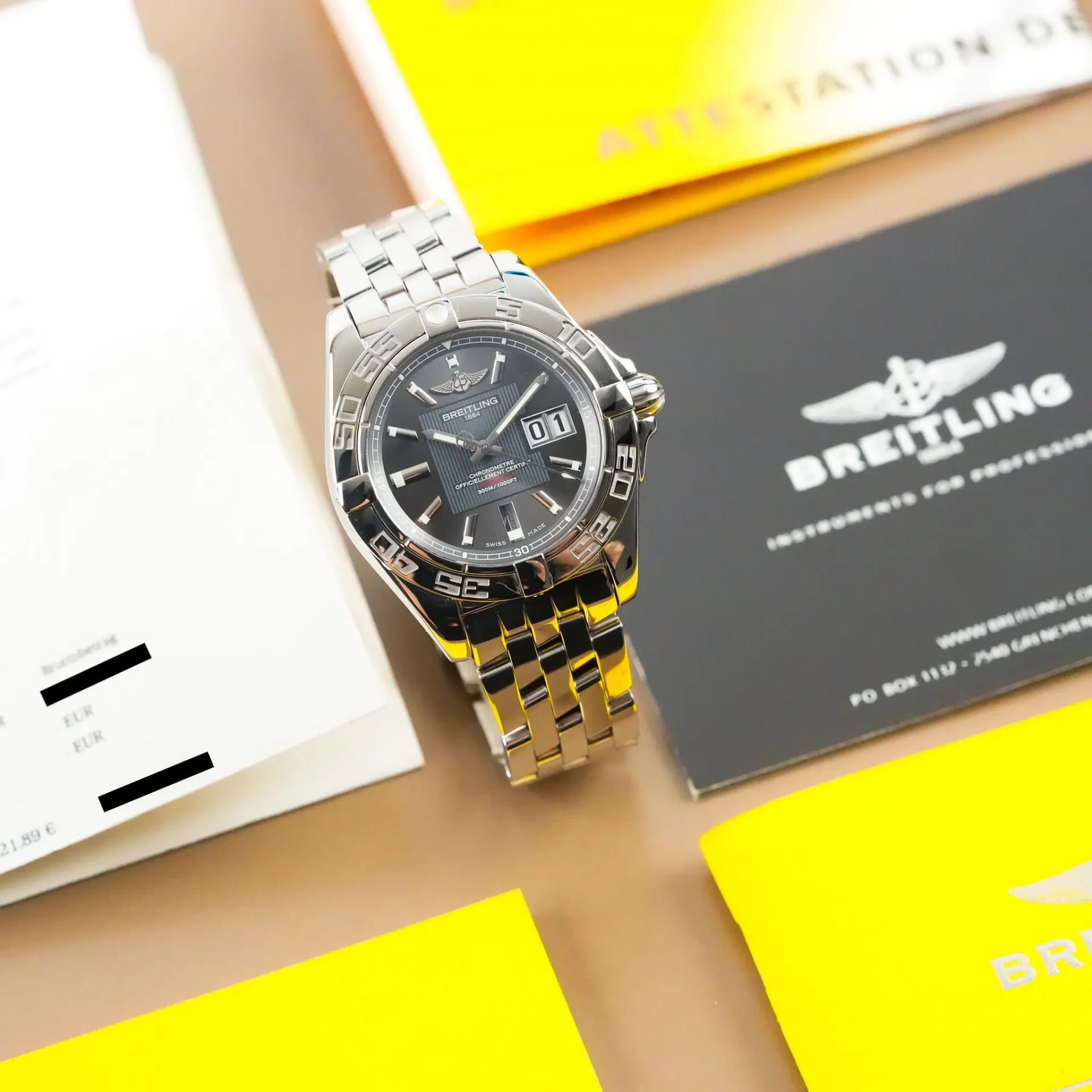 Breitling Cockpit Galactic Big Date A49350 - Görsel 2