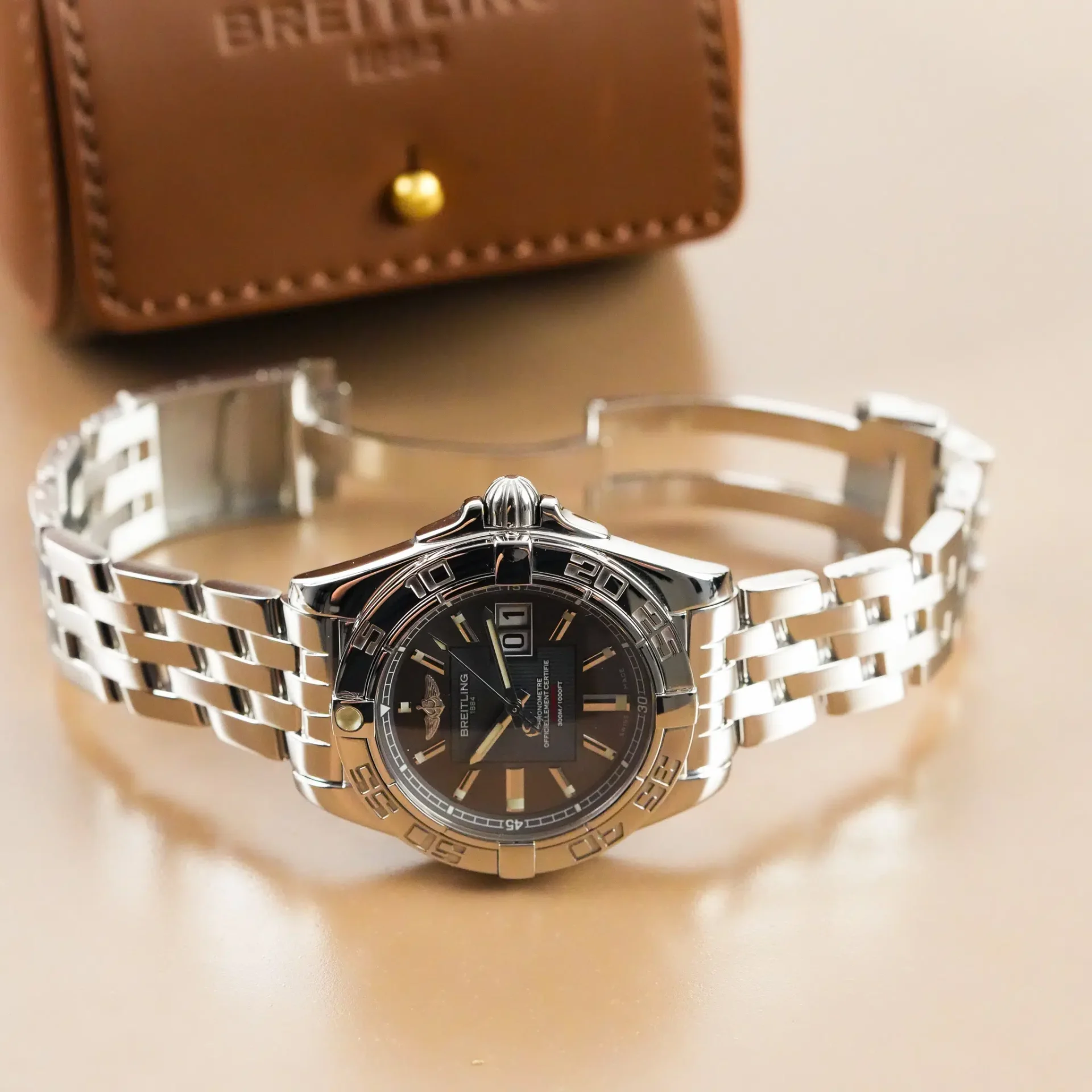 Breitling Cockpit Galactic Big Date A49350 - Görsel 11