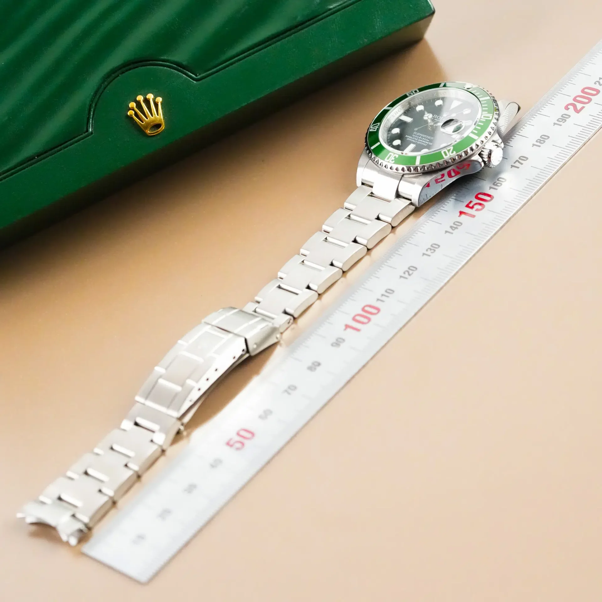 Rolex Submariner Date Green "Kermit" Bezel 50th Anniversary 16610T - Görsel 11