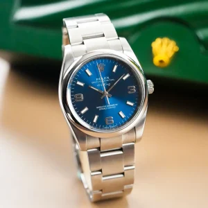 Rolex Oyster Perpetual Air King Blue Dial 114200