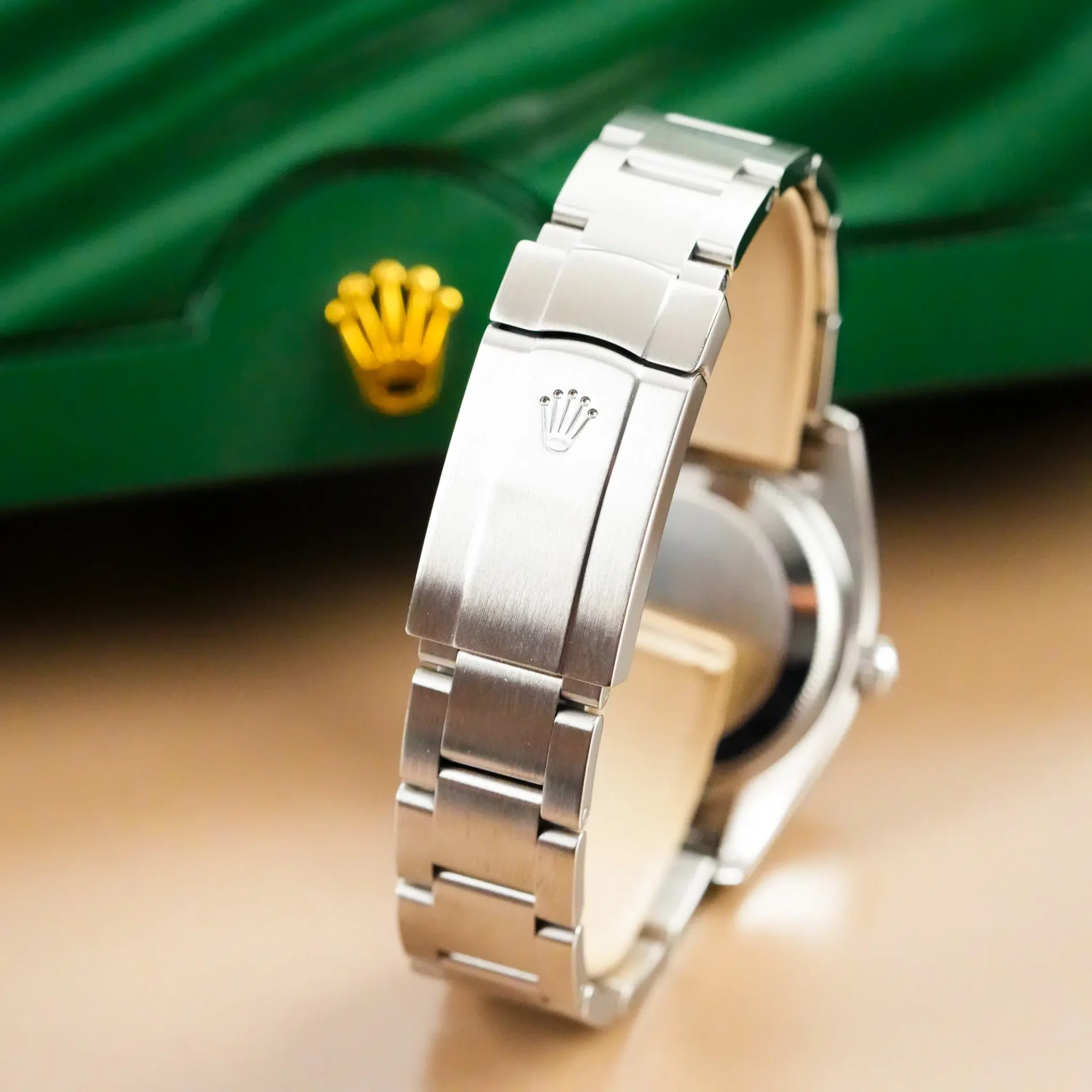 Rolex Oyster Perpetual Air King Blue Dial 114200 - Görsel 4