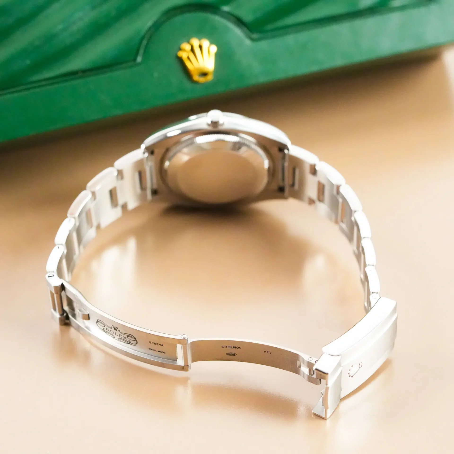 Rolex Oyster Perpetual Air King Blue Dial 114200 - Görsel 9