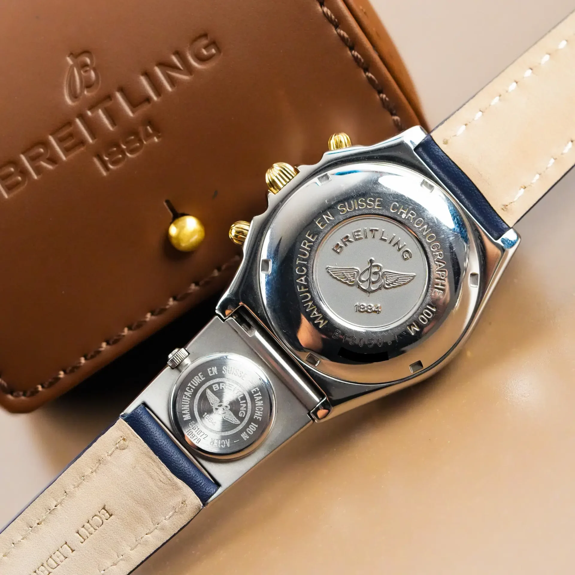 Breitling Chronomat Chronograph Date Two Tone B13050.1 - Görsel 10