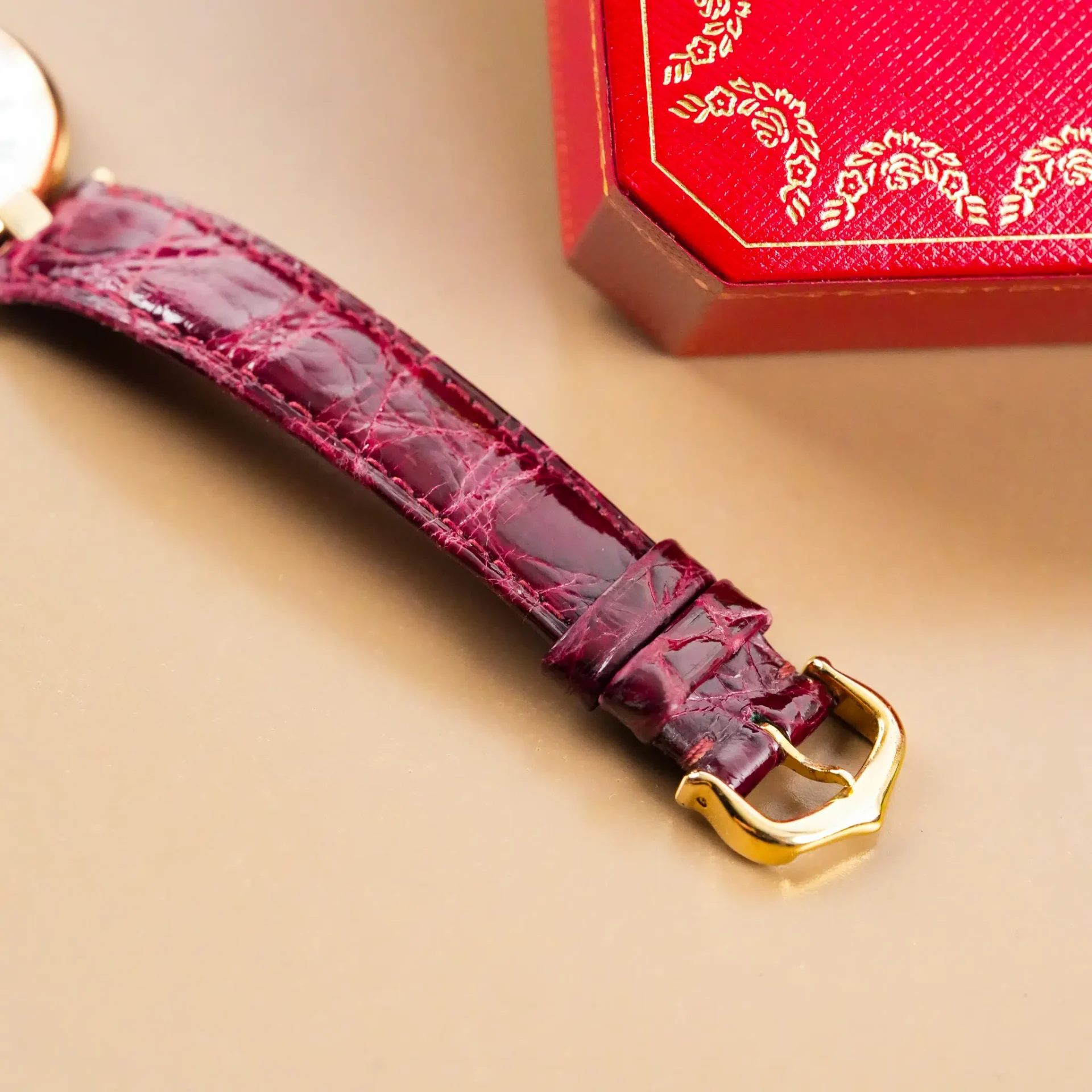 Cartier Must De Cartier Vermeil Vendome 18k Gold 8100.1 - Görsel 9