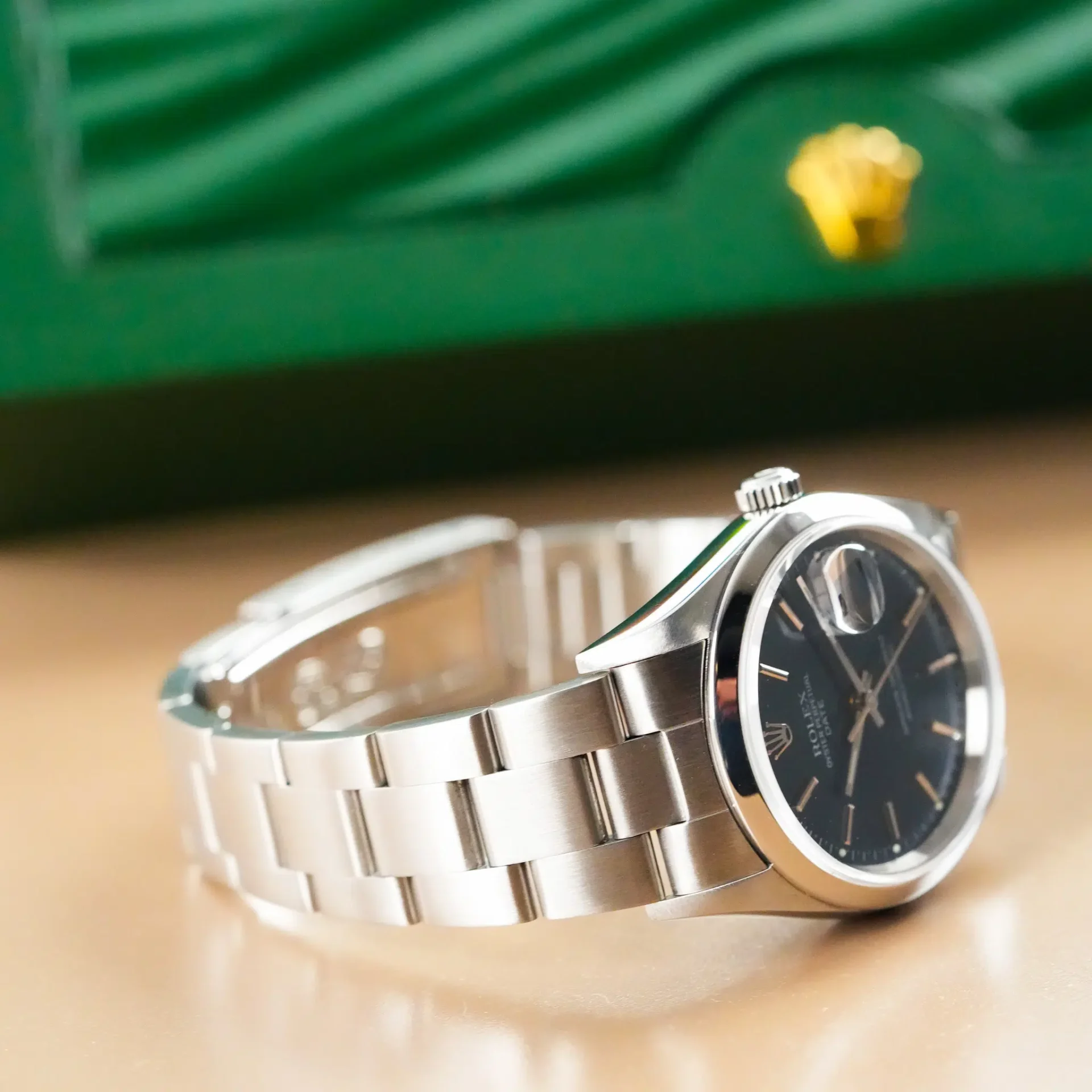 Rolex Oyster Perpetual Date Blue Dial 15200 - Görsel 7