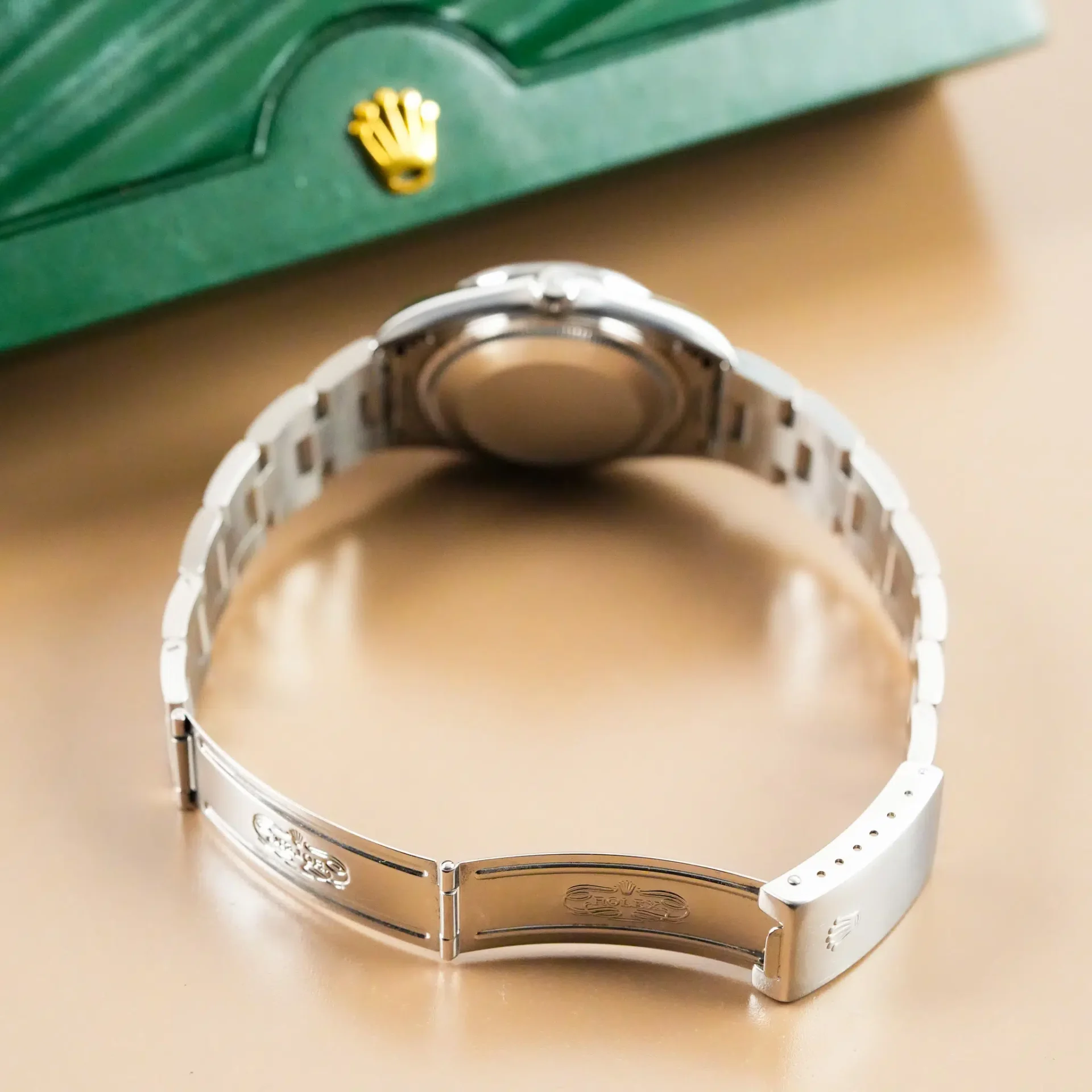 Rolex Oyster Perpetual Date Blue Dial 15200 - Görsel 9