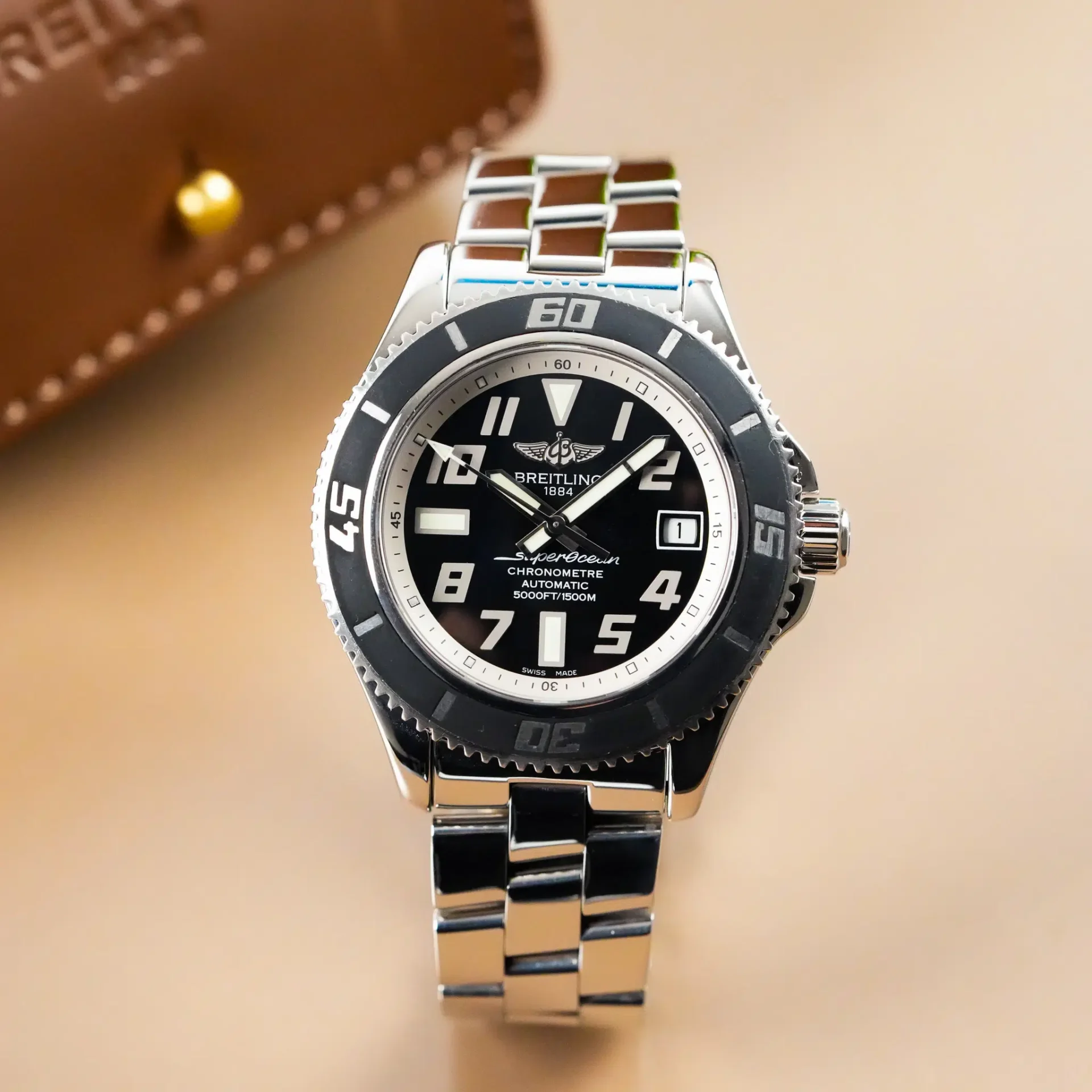 Breitling Superocean 42 Chronometer Diver A17364 - Görsel 3