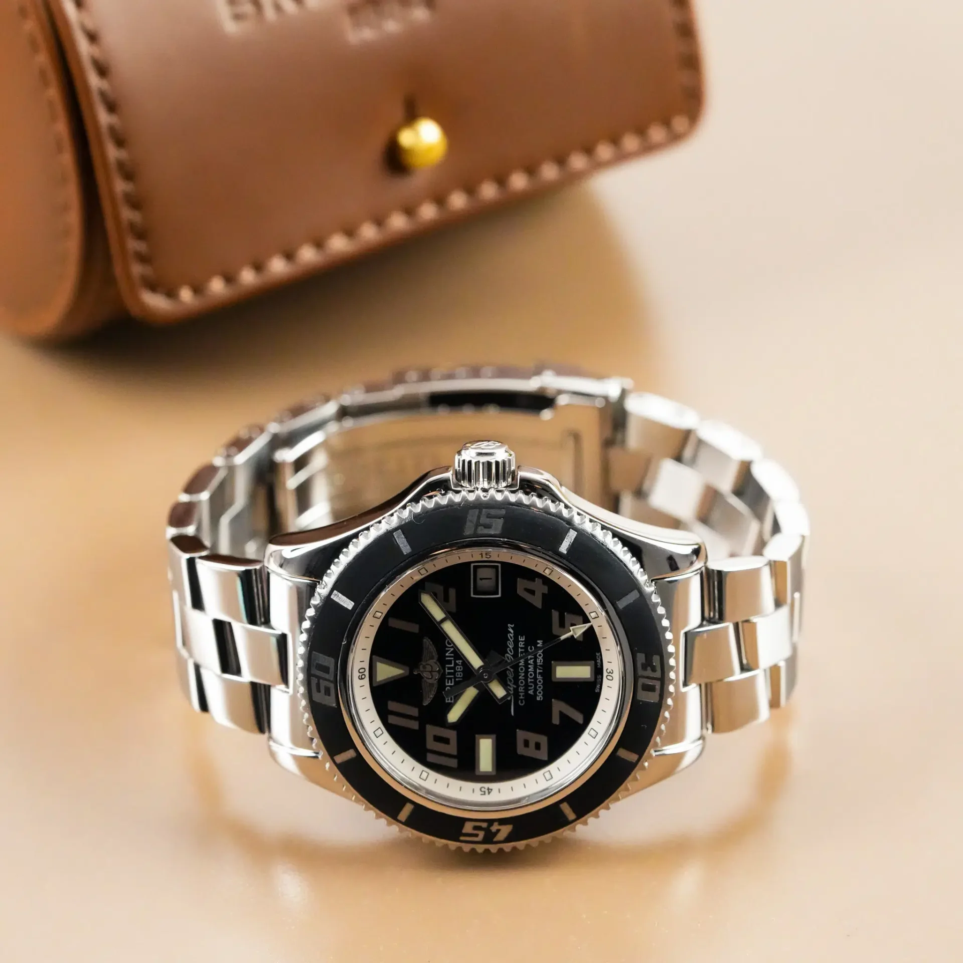 Breitling Superocean 42 Chronometer Diver A17364 - Görsel 5