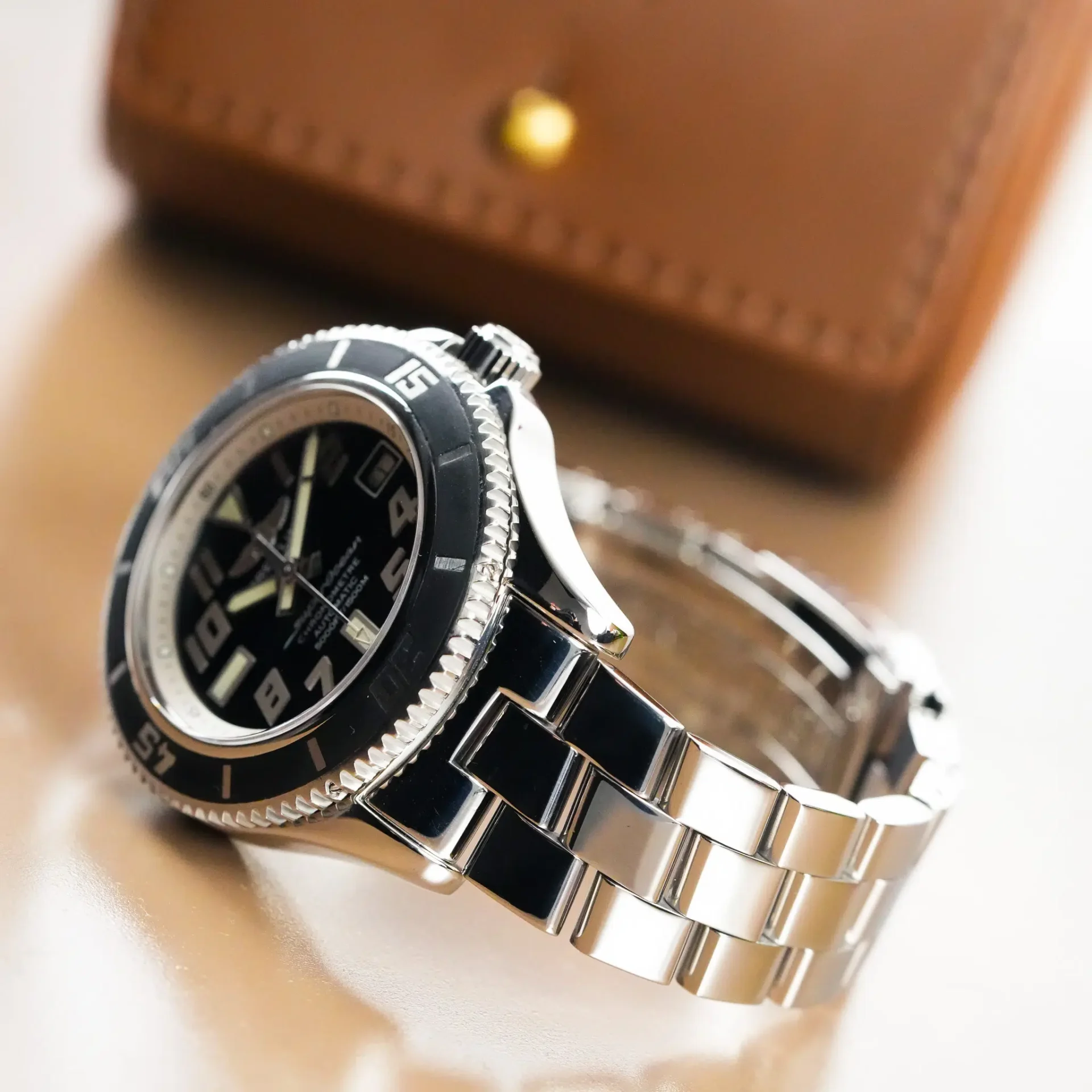 Breitling Superocean 42 Chronometer Diver A17364 - Görsel 6