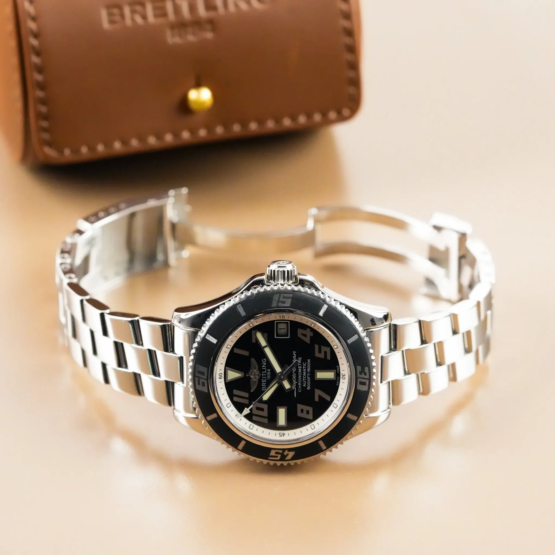 Breitling Superocean 42 Chronometer Diver A17364 - Görsel 10
