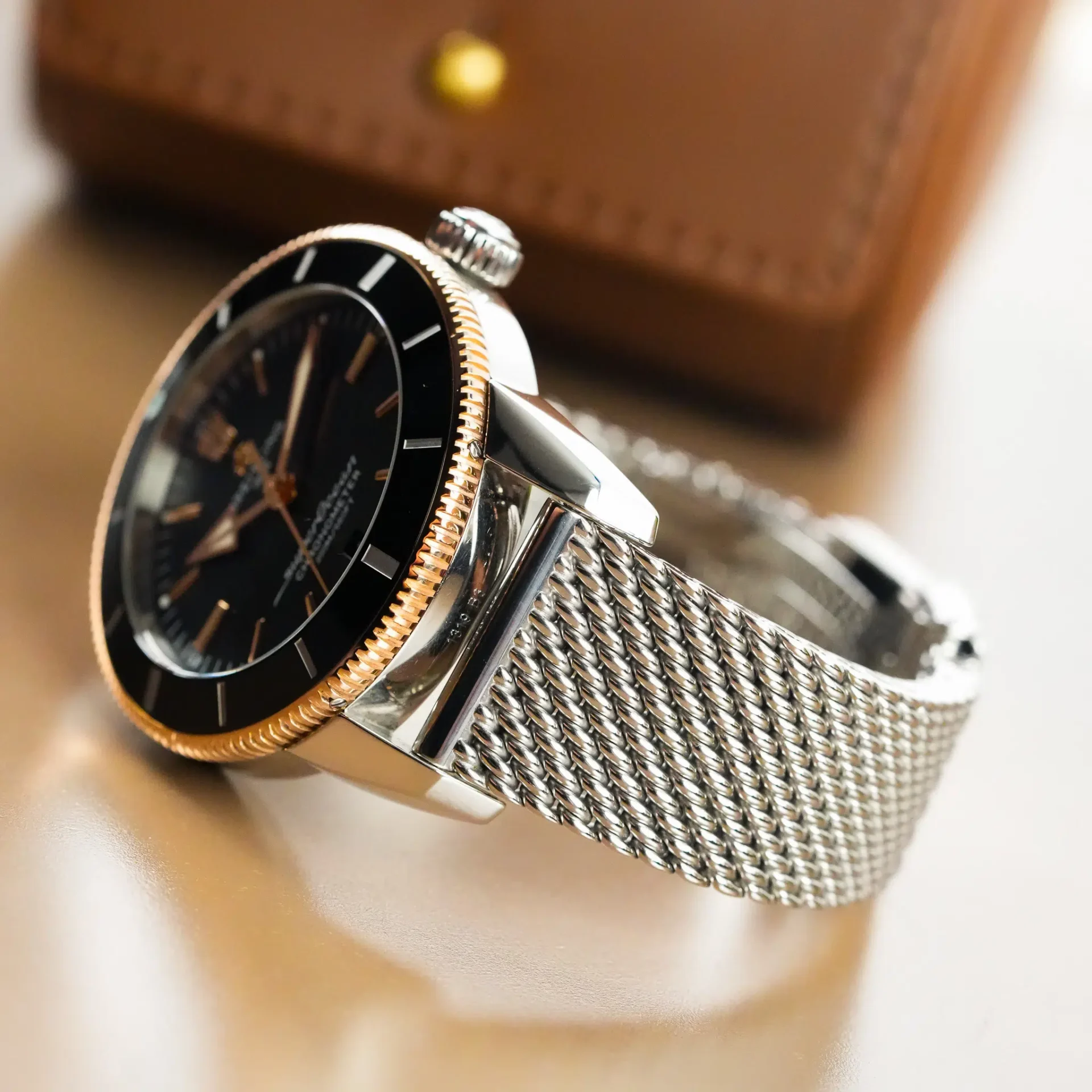 Breitling Superocean Heritage Rose Gold Black Dial UB3020 - Görsel 6