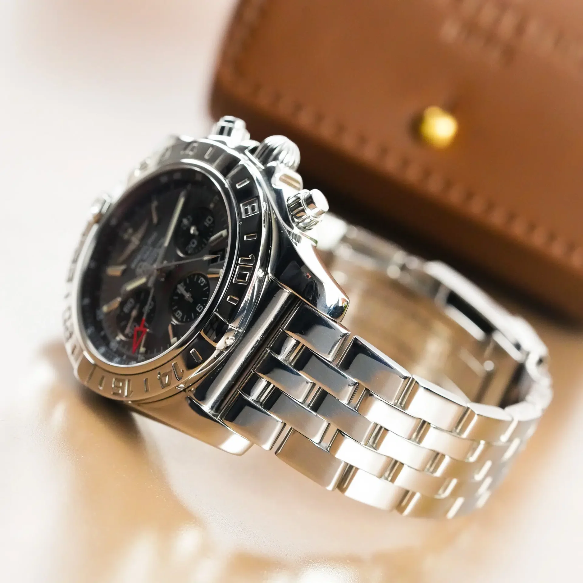 Breitling 44 GMT Chronomat Grey Dial AB0420 - Görsel 6