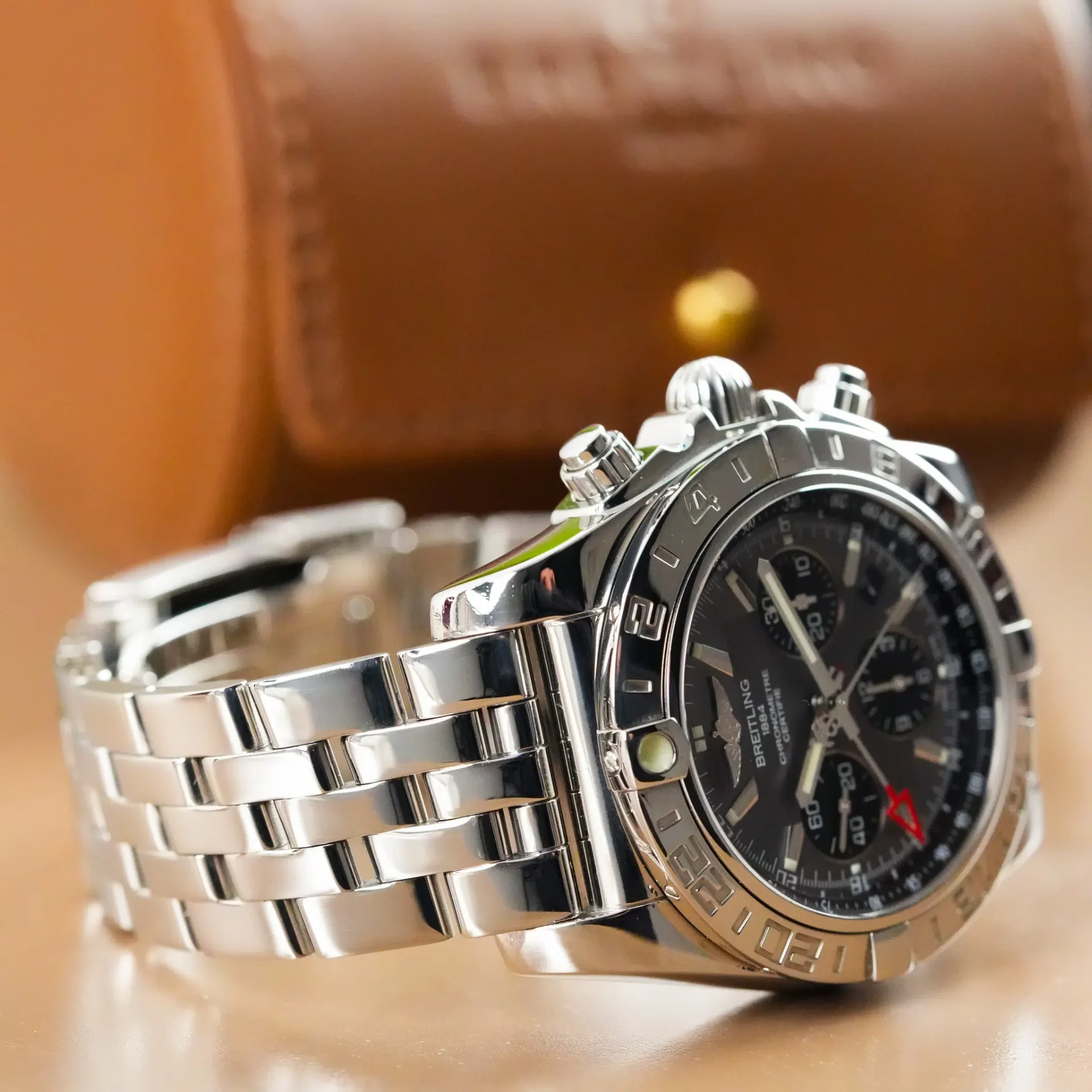 Breitling 44 GMT Chronomat Grey Dial AB0420 - Görsel 7
