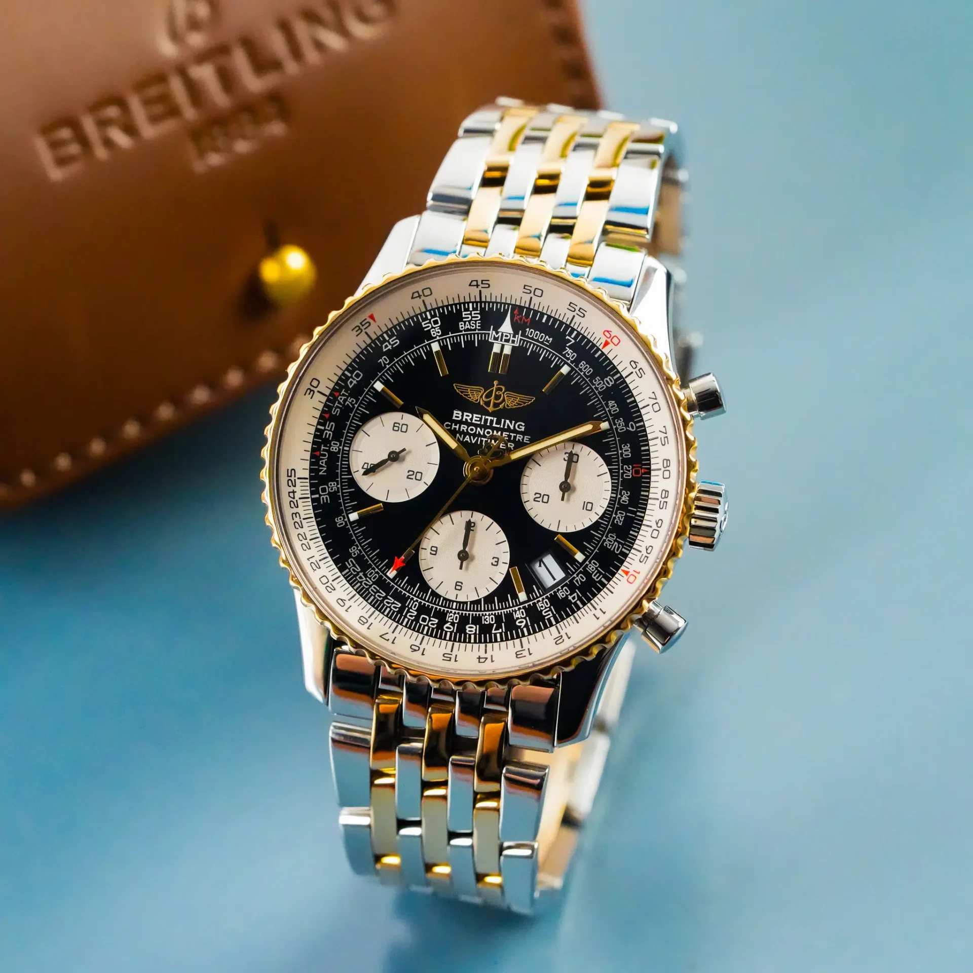 Breitling Navitimer Chrono Date Two Tone D23322 - Görsel 2
