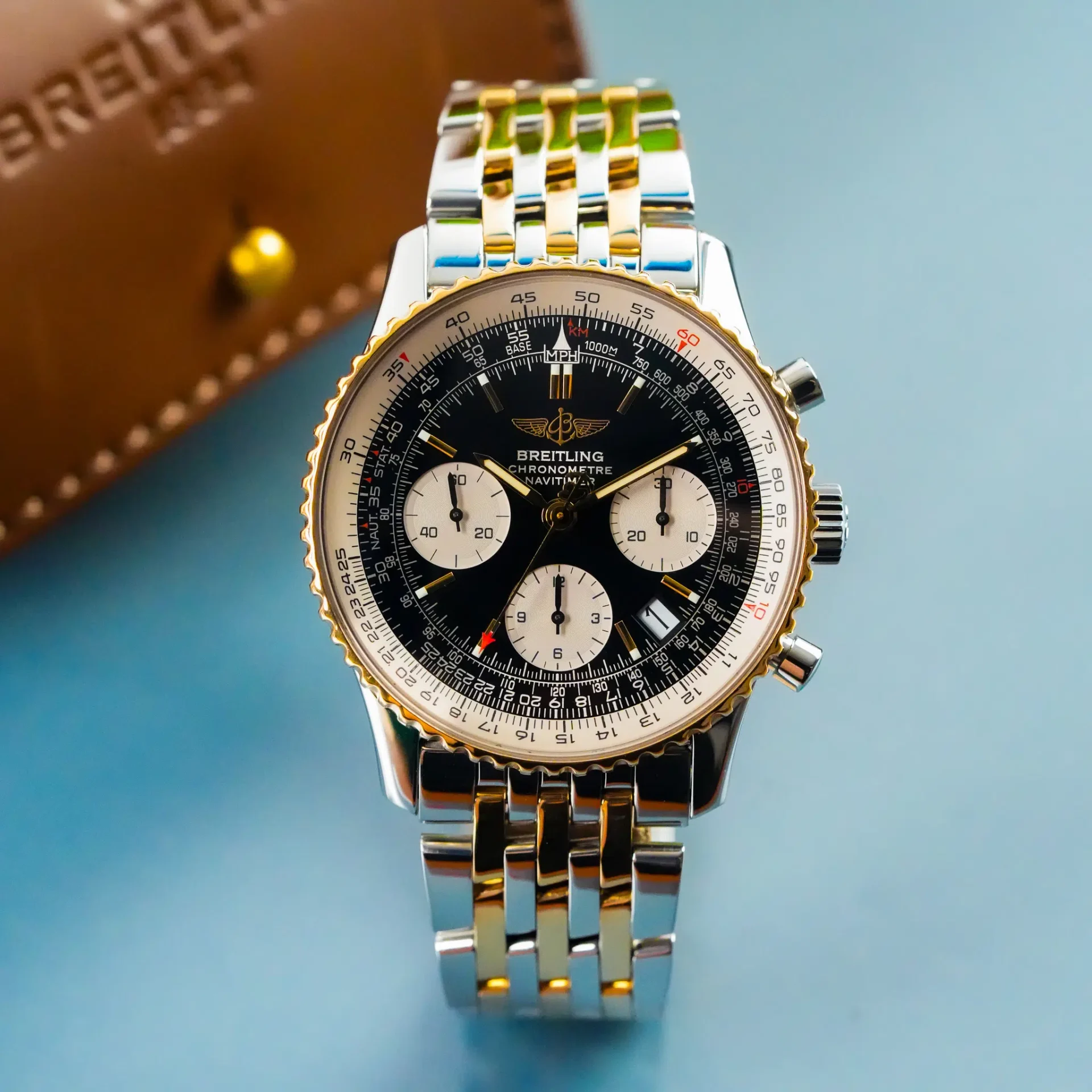 Breitling Navitimer Chrono Date Two Tone D23322 - Görsel 3