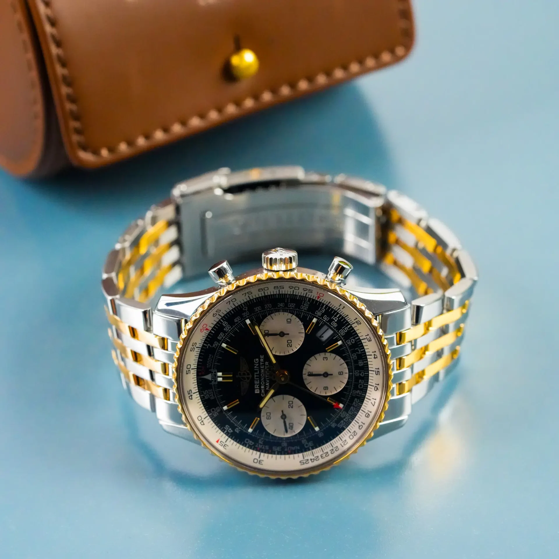 Breitling Navitimer Chrono Date Two Tone D23322 - Görsel 4