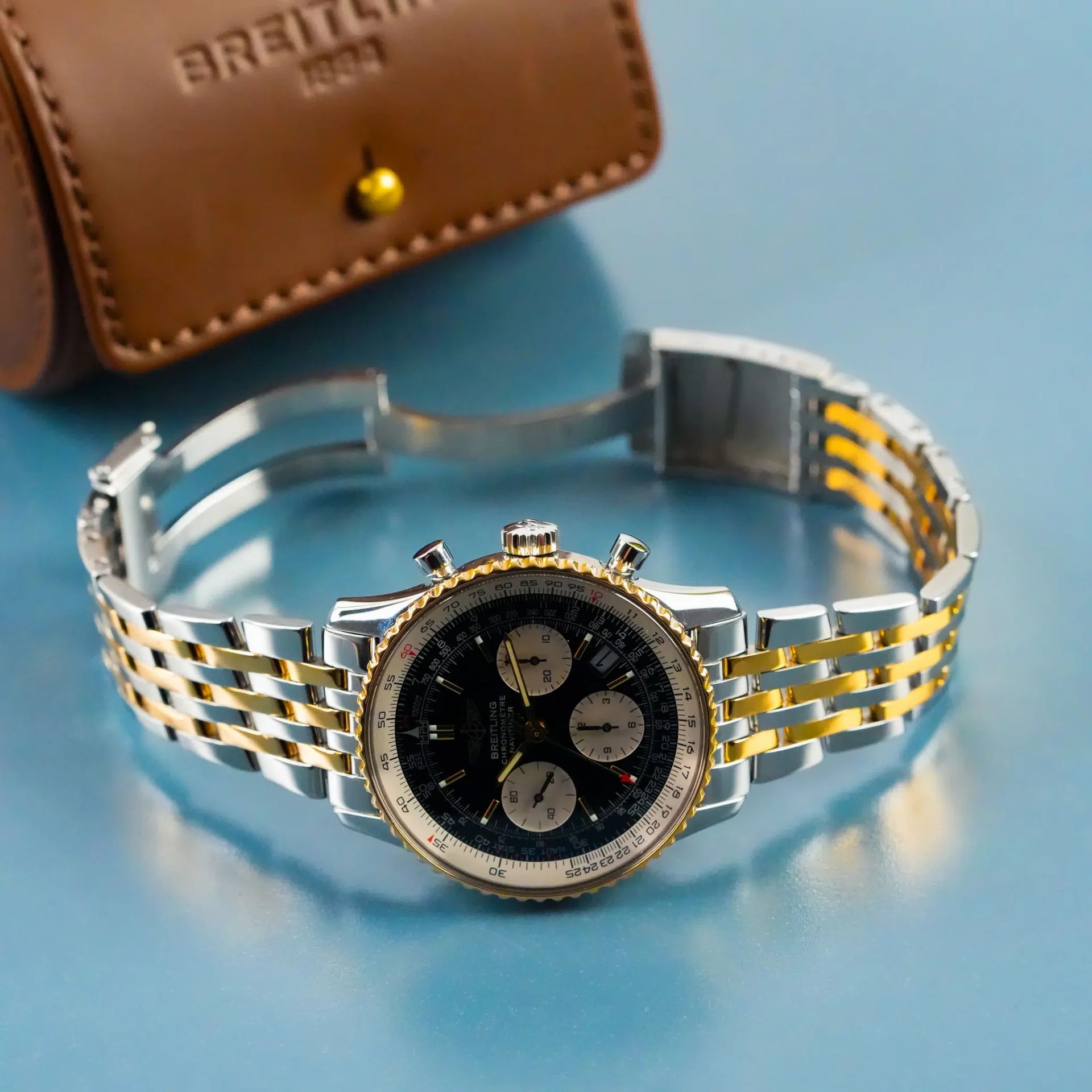 Breitling Navitimer Chrono Date Two Tone D23322 - Görsel 9