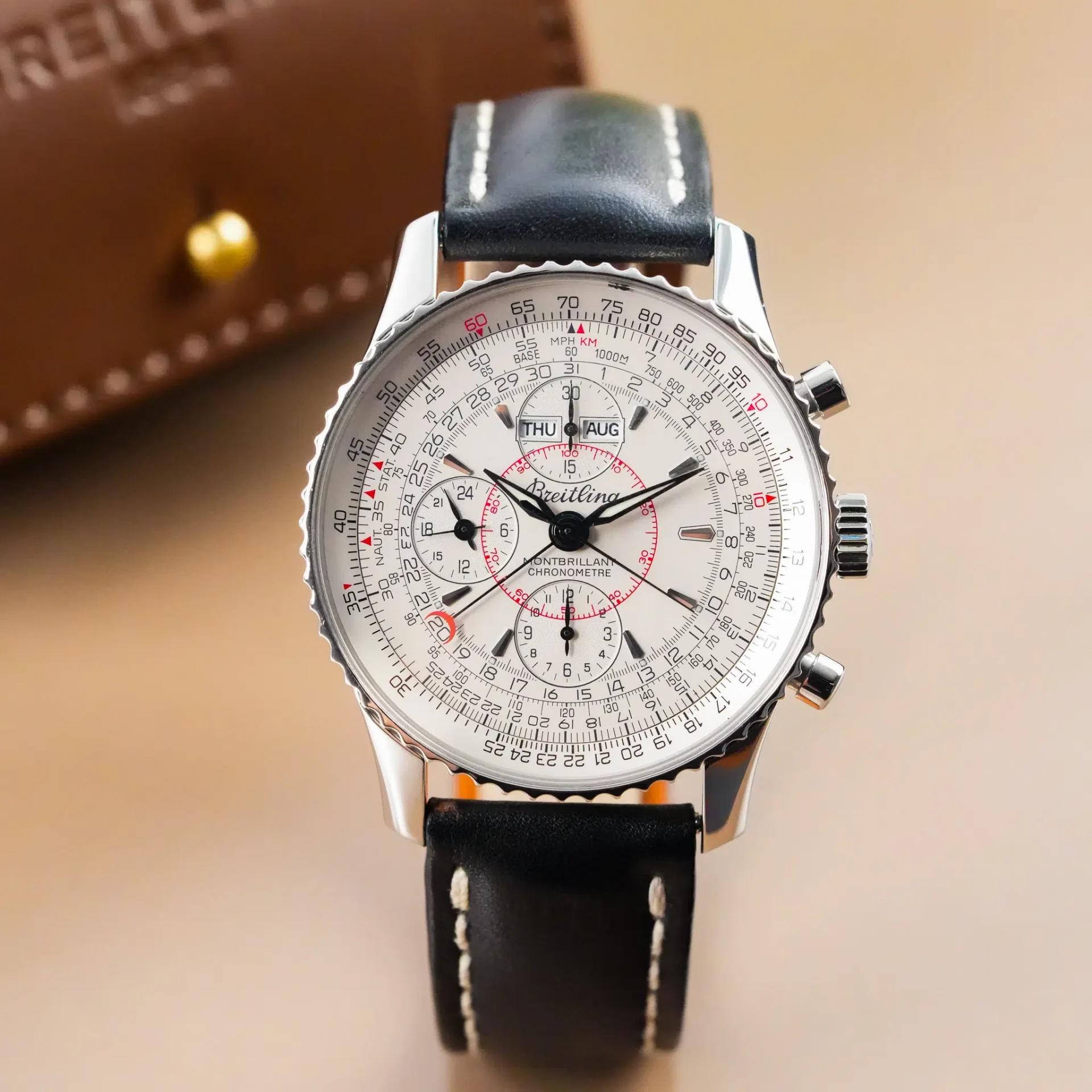 Breitling Navitimer Montbrillant Datora A21330 - Görsel 4
